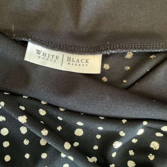 WHBM Polka Dotted Top - Picture 4 of 5